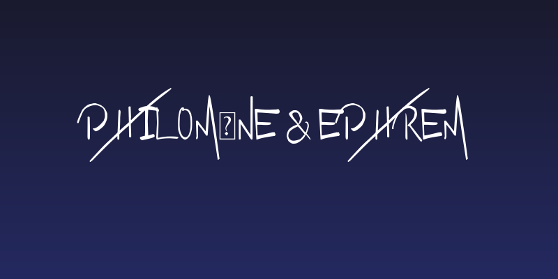 Philomne & Ephrem Social Header