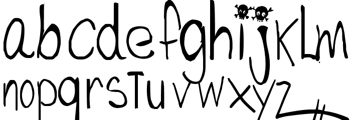 Philomne & Ephrem フォント 小文字