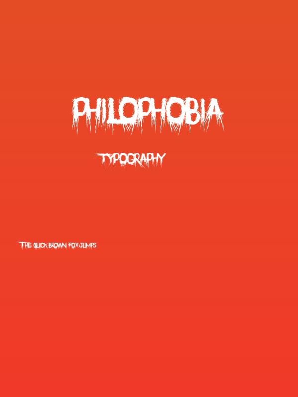 Philophobia Poster