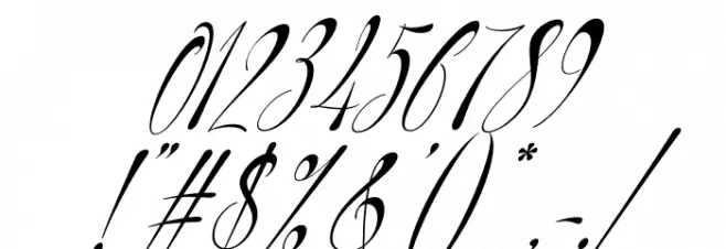 Philoshopy-Italic Font OTHER CHARS