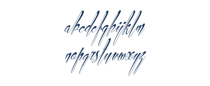 Philoshopy-Italic Lowercase