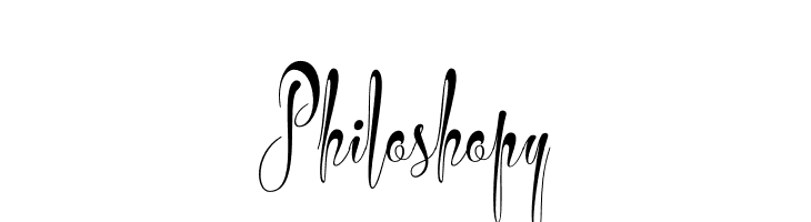 Philoshopy  Frei Schriftart Herunterladen