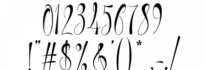 Philoshopy Font OTHER CHARS