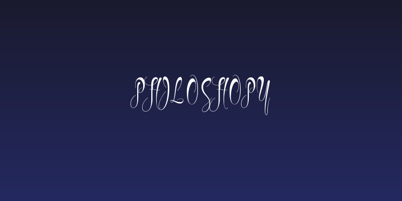 Philoshopy Social Header
