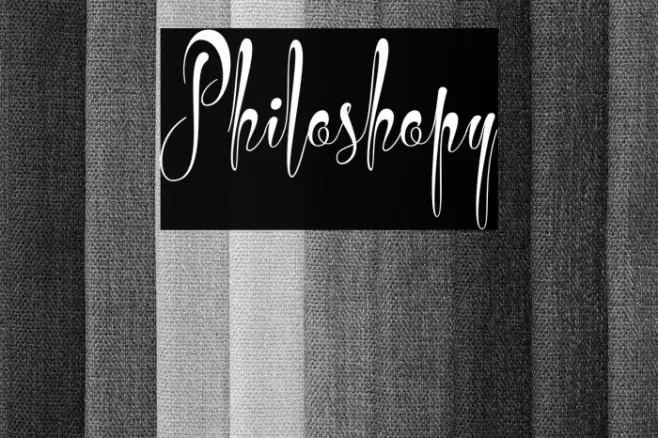 Philoshopy Font examples