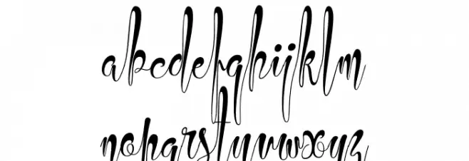 Philoshopy Font LOWERCASE