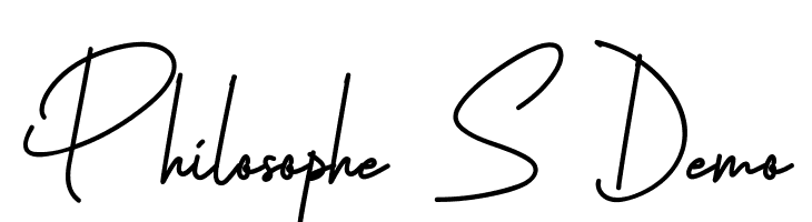 Philosophe S Demo  Скачать бесплатные шрифты