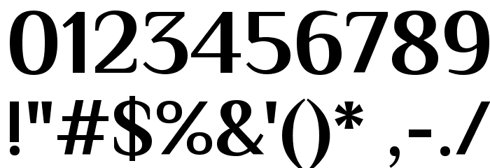 Philosopher Bold Font OTHER CHARS