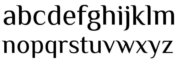 Philosopher Font LOWERCASE