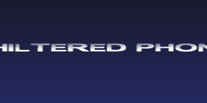 Philtered Phont Social Header