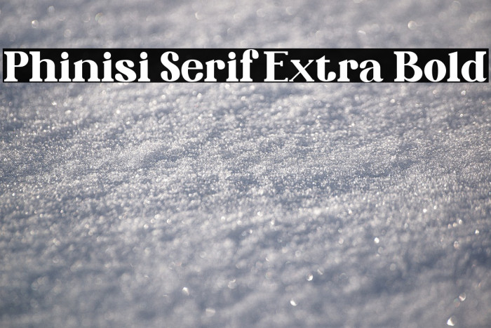Phinisi Serif Extra Bold Example 2
