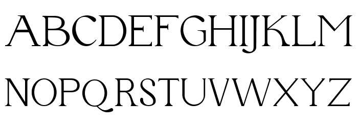 Phinisi Serif Light Font UPPERCASE