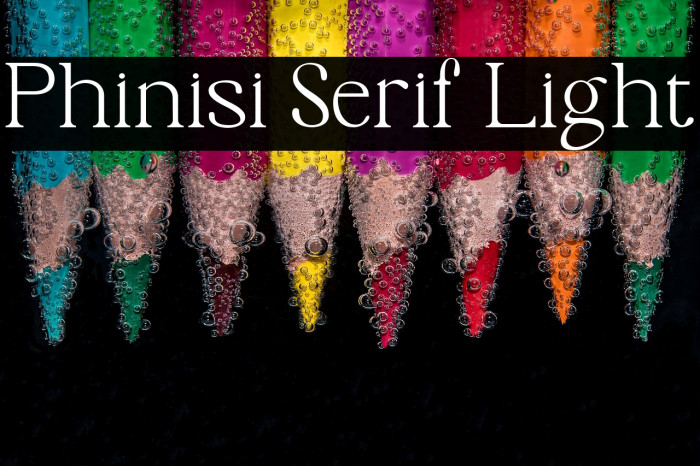 Phinisi Serif Light Example 2