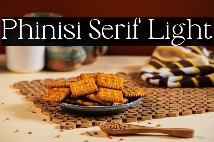 Phinisi Serif Light Example 3