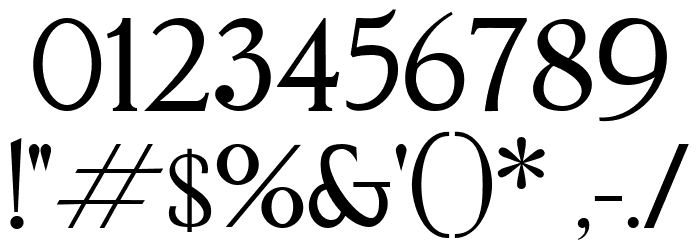 Phinisi Serif Regular Font OTHER CHARS