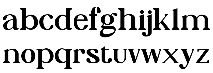 Phinisi Serif Semi Bold फ़ॉन्ट लोअरकेस
