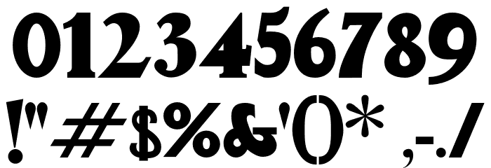 PhinisiSerif-Black Font OTHER CHARS