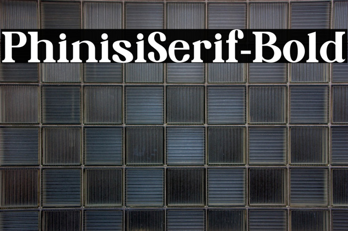 PhinisiSerif-Bold Example 1