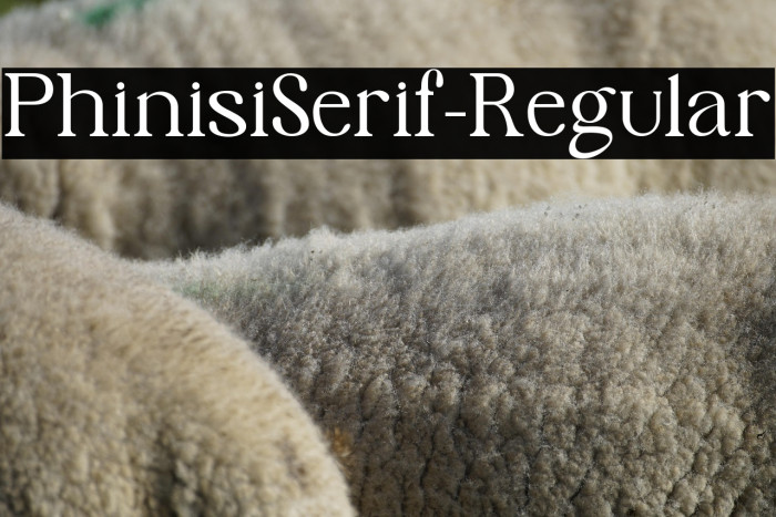 PhinisiSerif-Regular Example 3