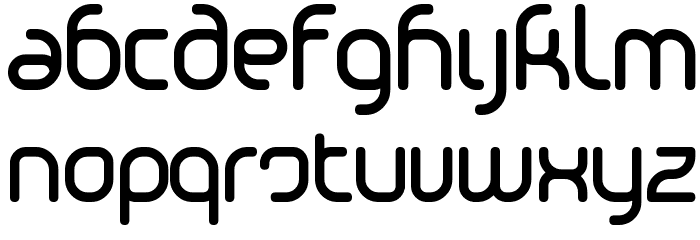 Phino Tight Font LOWERCASE