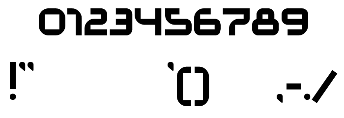Phino Variation Font OTHER CHARS