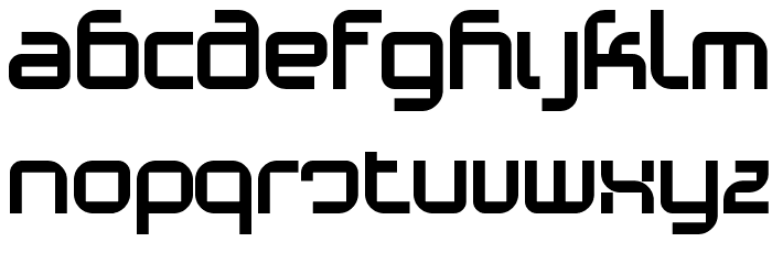 Phino Variation Font LOWERCASE