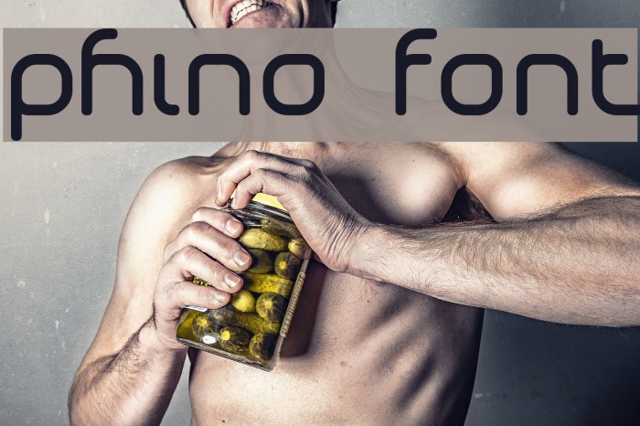 Phino Font examples