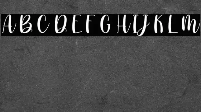 PhiscillaPersonalUse Font examples