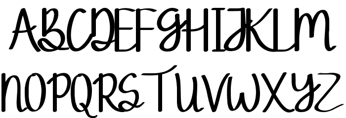 Phitton Demo Handwritten Font OTHER CHARS