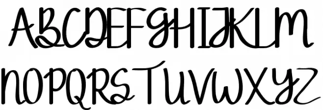 Phitton Demo Handwritten Fuentes OTROS CHARS