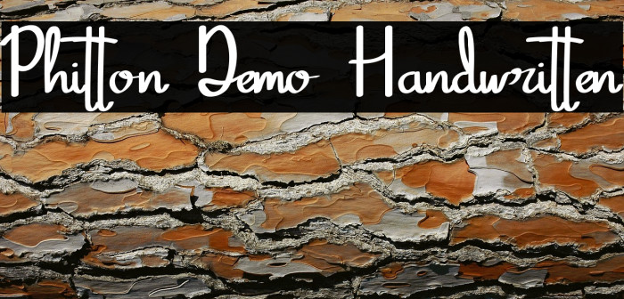 Phitton Demo Handwritten Example 1