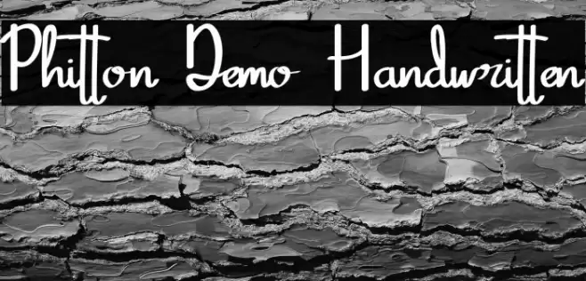 Phitton Demo Handwritten Fuentes examples