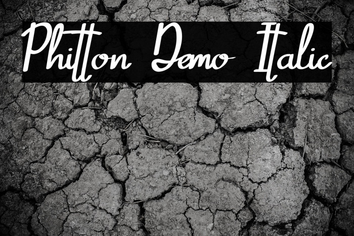 Phitton Demo Italic Example 2