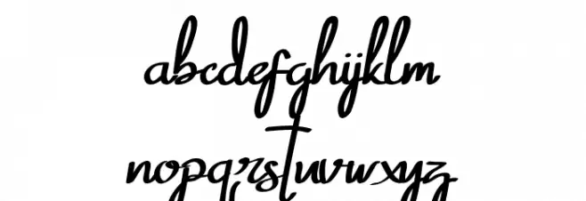 Phitton Demo Italic フォント 小文字