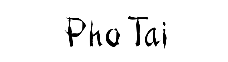Pho Tai  नि: शुल्क फ़ॉन्ट्स डाउनलोड