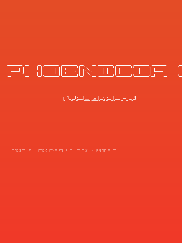 Phoenicia 3D Poster