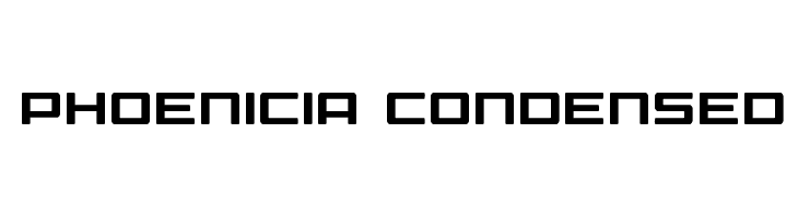 Phoenicia Condensed Font