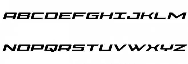 Phoenicia Expanded Italic Fonte MAIÚSCULAS