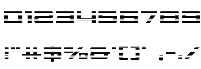 Phoenicia Gradient Font OTHER CHARS