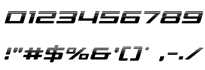Phoenicia Halftone Italic Fonte OUTROS PERSONAGENS