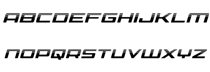 Phoenicia Halftone Italic Fonte MINÚSCULAS