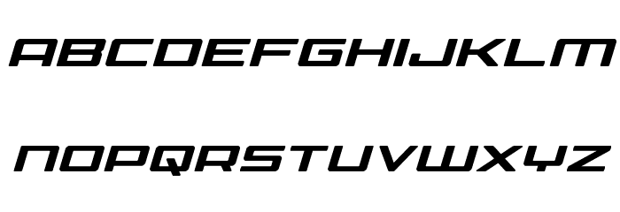 Phoenicia Italic Font LOWERCASE