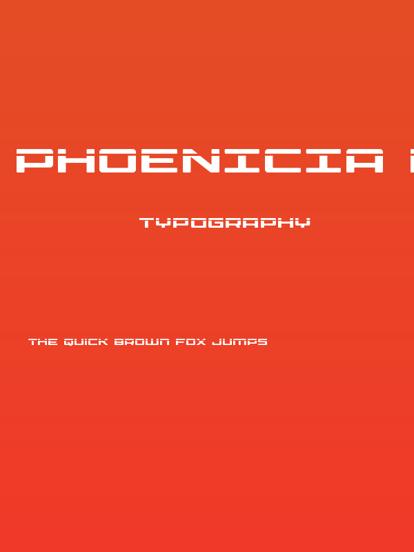 Phoenicia Laser Poster