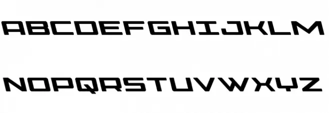 Phoenicia Leftalic 字体 大写