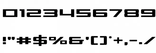 Phoenicia Lower Case Expanded Font OTHER CHARS