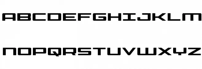 Phoenicia Lower Case Expanded Schriftart Groß