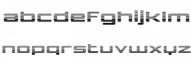 Phoenicia Lower Case Gradient 字体 小写