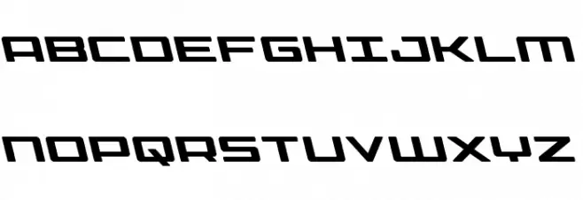 Phoenicia Lower Case Leftalic 字体 大写