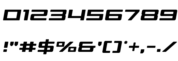 Phoenicia Lower Case Semi-Italic Font OTHER CHARS