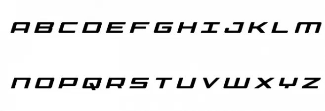 Phoenicia Lower Case Ttitle Italic Schriftart Groß
